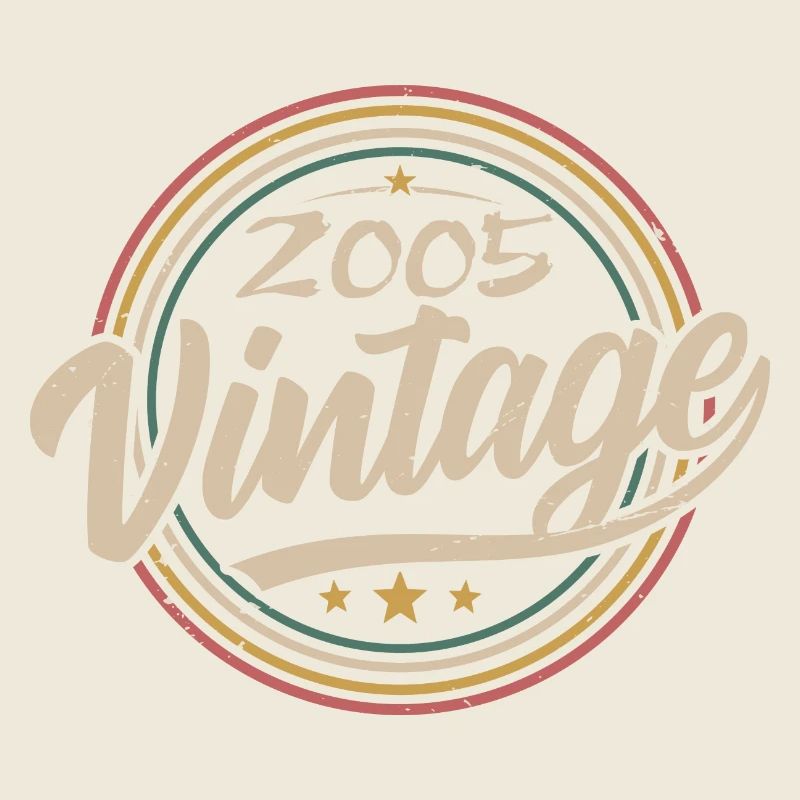 2005 Vintage 2005 Birthday Gift - Retro Style 2005