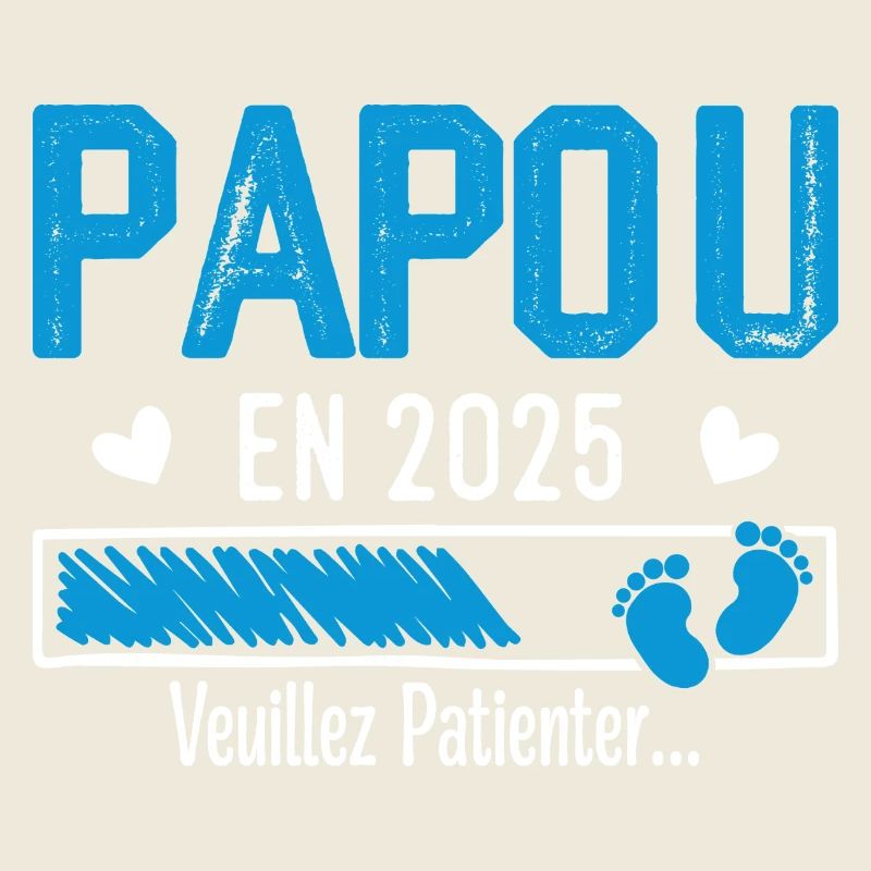 Papou en 2025 cadeau futur Papy