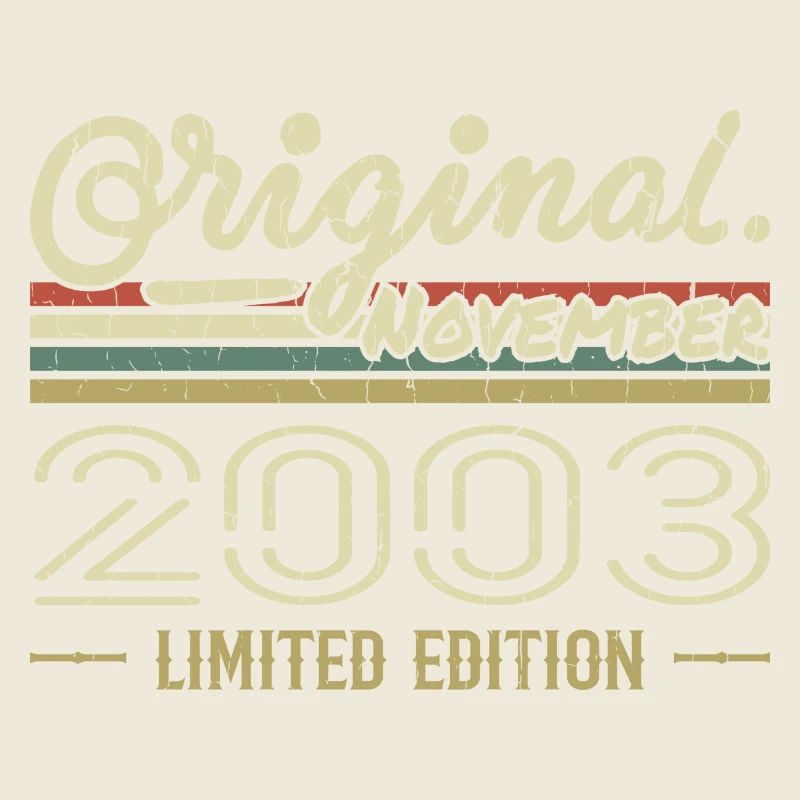 November 2003 - November 2003 Geburtstagsgeschenk