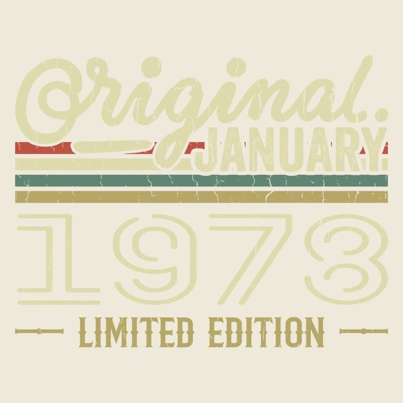 Janvier 1978 anniversaire Janvier 1978 cadeau 1978