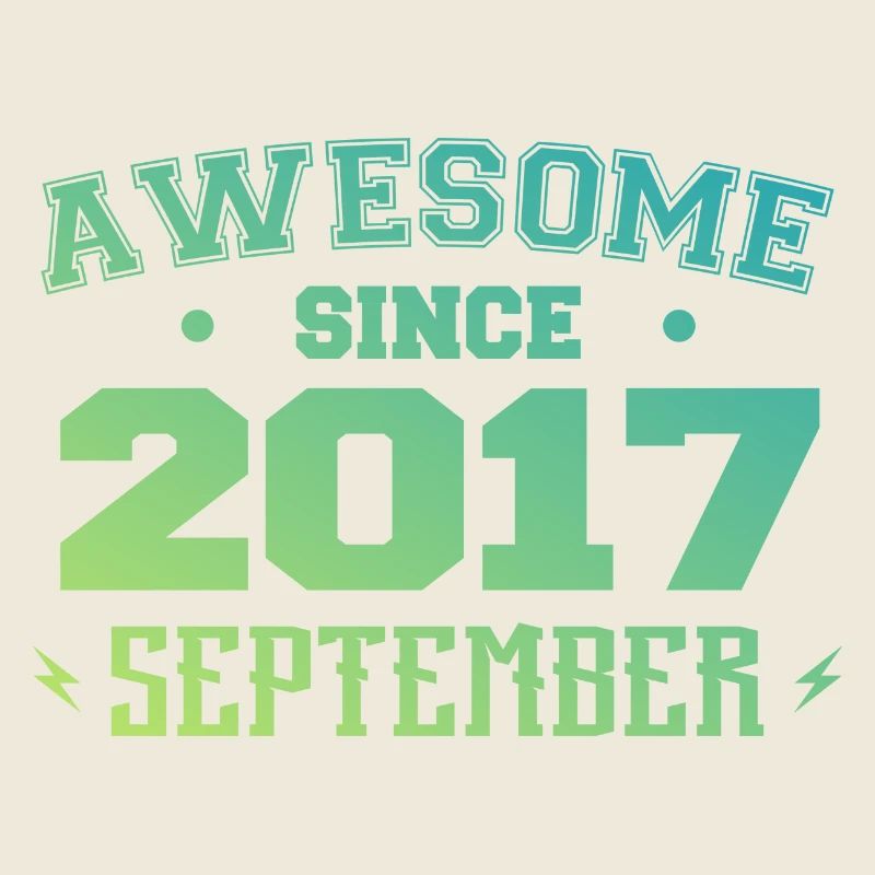 September 2017 Geburtstagsgeschenk September 2017