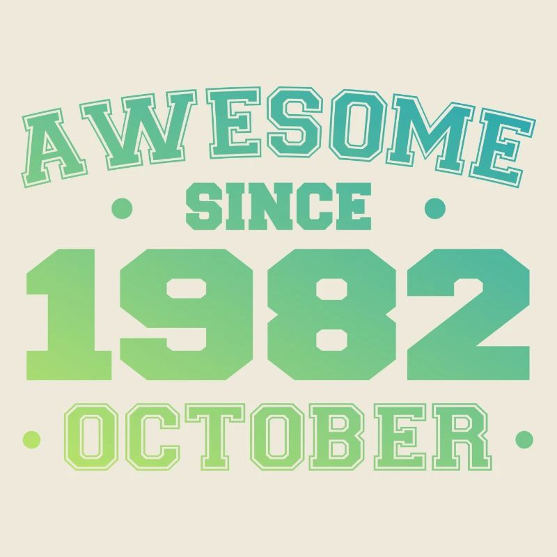 Octobre 1982 - Cadeau Anniversaire Octobre 1982