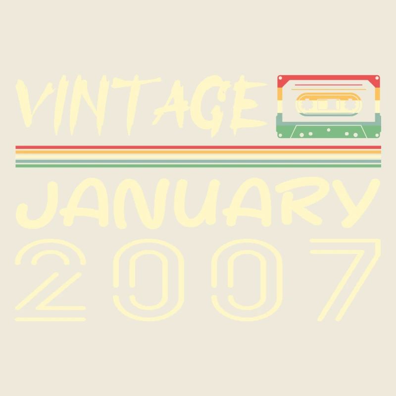 Vintage January 2007 - Birthday January 2007