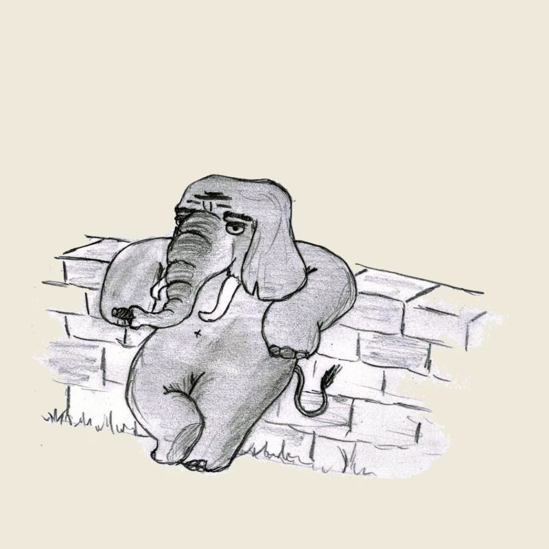 Elephant # North German art