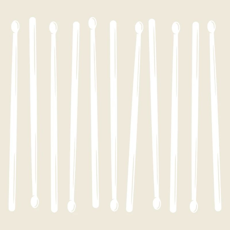 Drumsticks Vertikales Muster