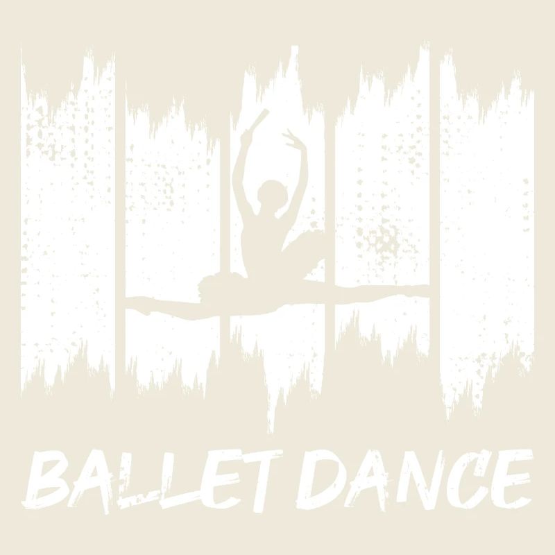 Drôle de danseuse de ballet