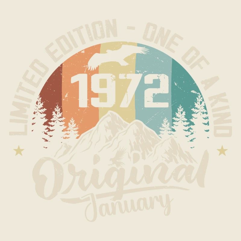 January 1972 Original 53rd Birthday Gift