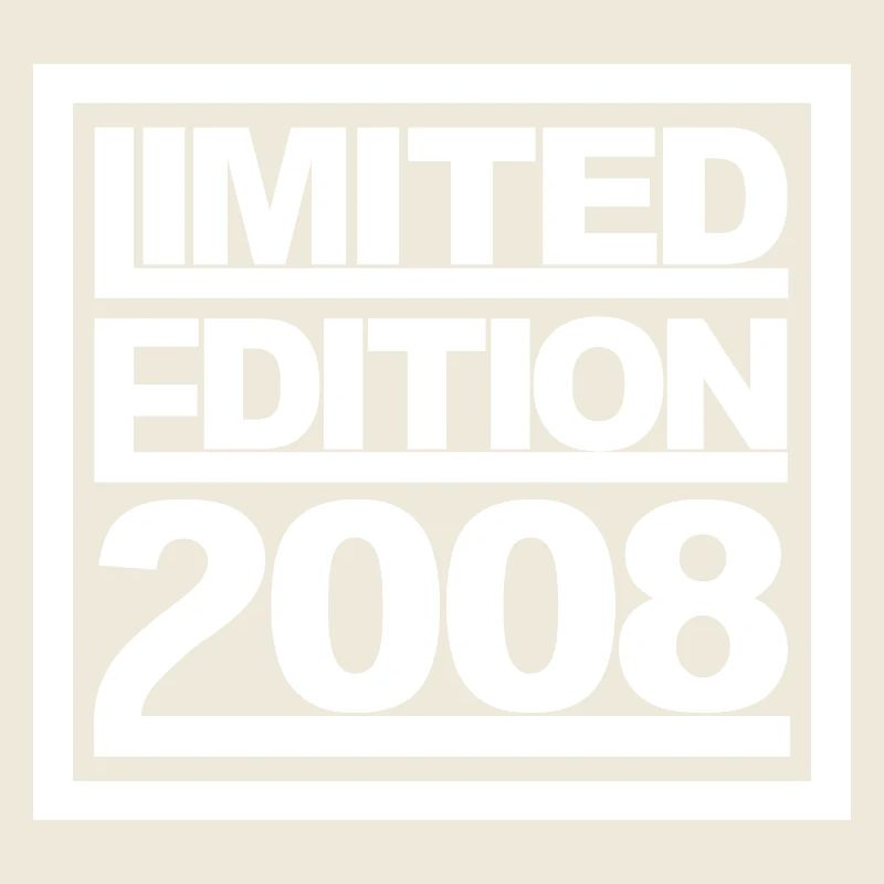 Limitierte Edition 2008 Design Geburtstag