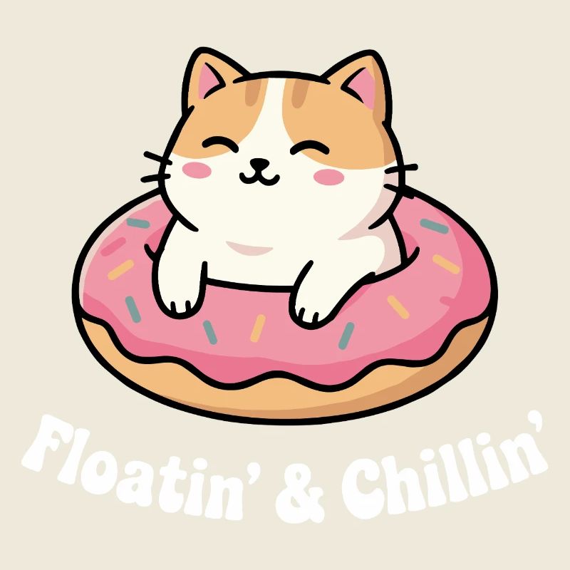 Katzendonut Chill im Pinkfrost