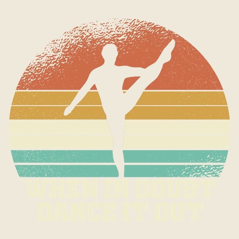 Dance of Doubt Retro Sunset