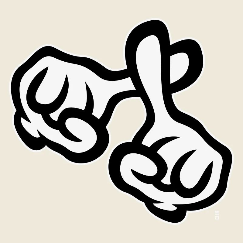 Finger cross (hands / cross / religion / NEG 1C)
