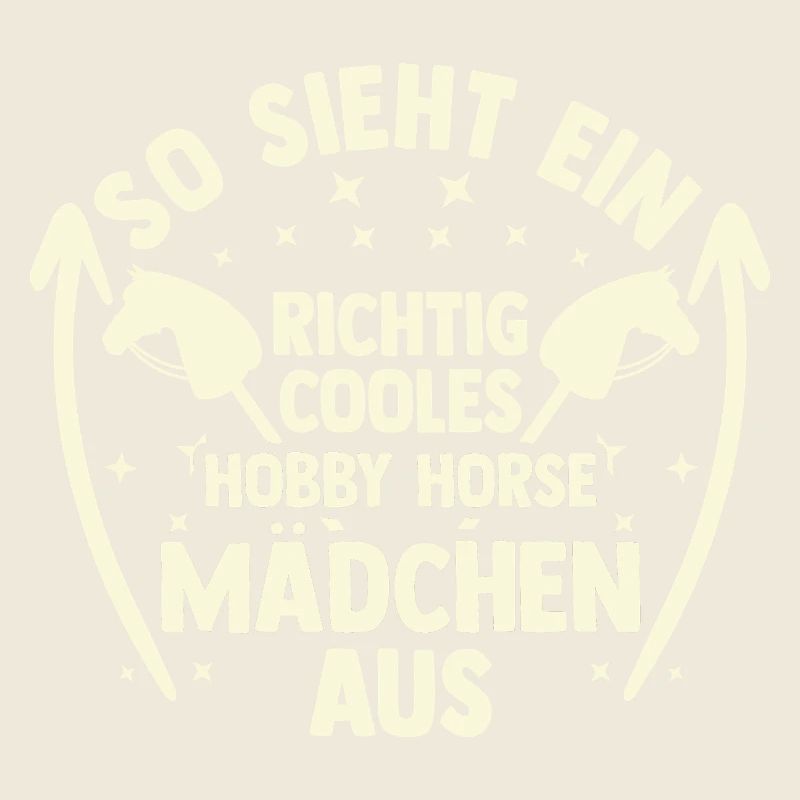 Steckenpferd Hobbyhorse Hobby Horsing
