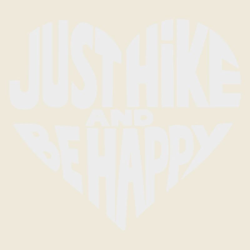 Juste randonner et être heureux design