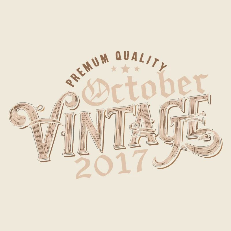 October Birthday Gift | Born in October 2017