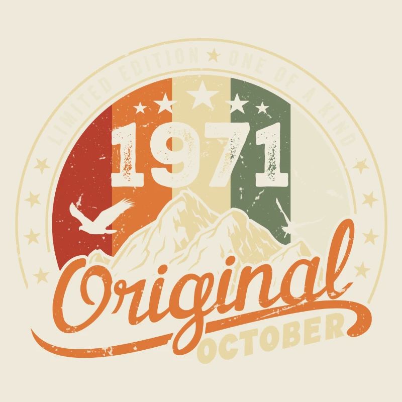 Octobre 1971 Cadeau D’anniversaire October 1971