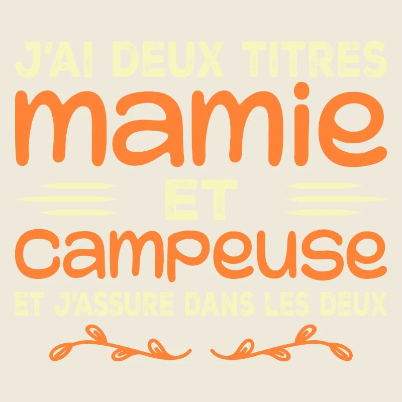 Zwei Titel Granny Camper | Oma | Camping
