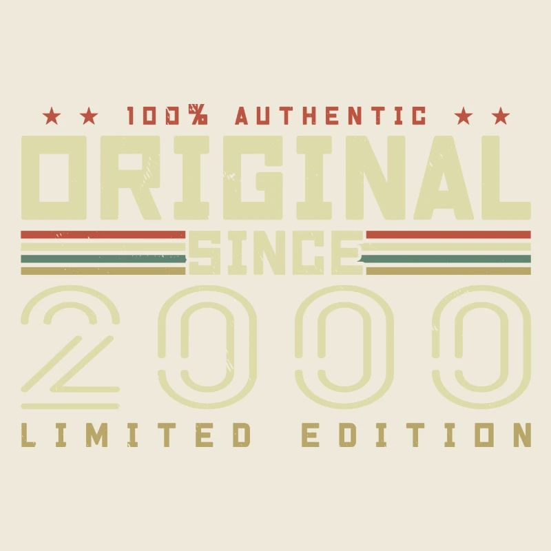 Original 2000 Retro 2000 Geburtstagsgeschenk