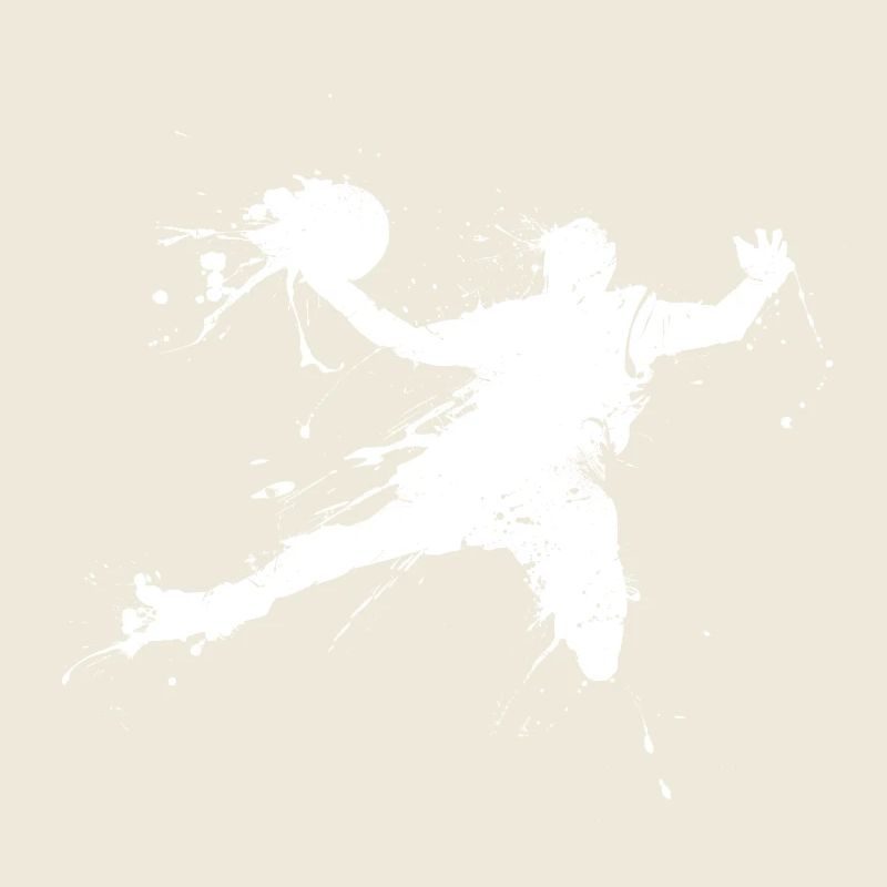 Slam dunking basketball player