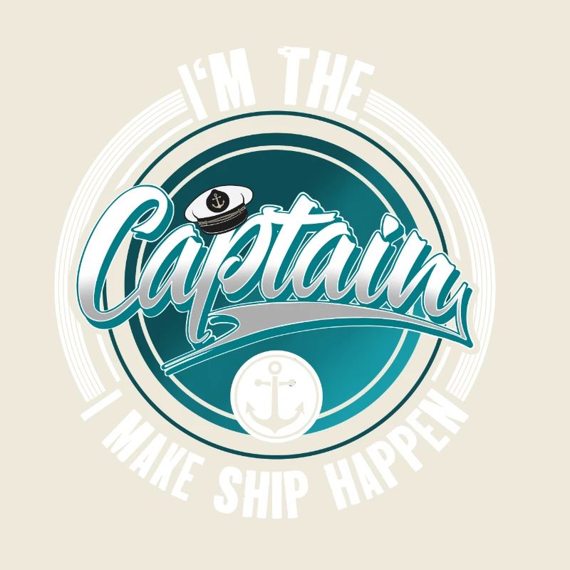 Captain Sailing Motorboat Boat Ship Sailor