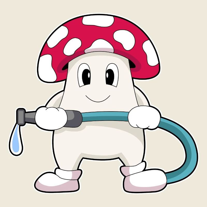 Mushroom Firefighter Fire Hose Fire Brigade