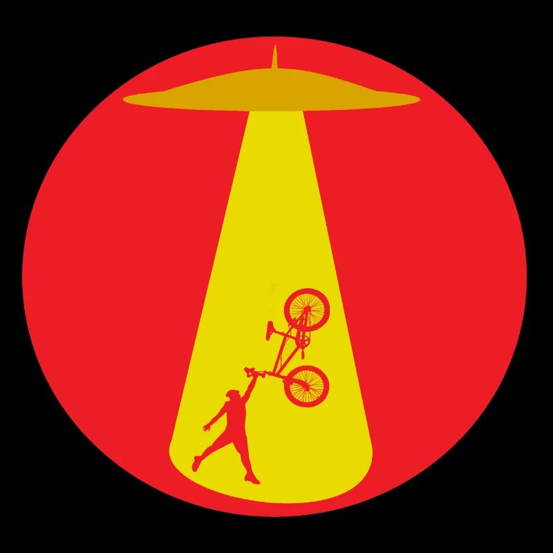 Cyclist UFO Abduction