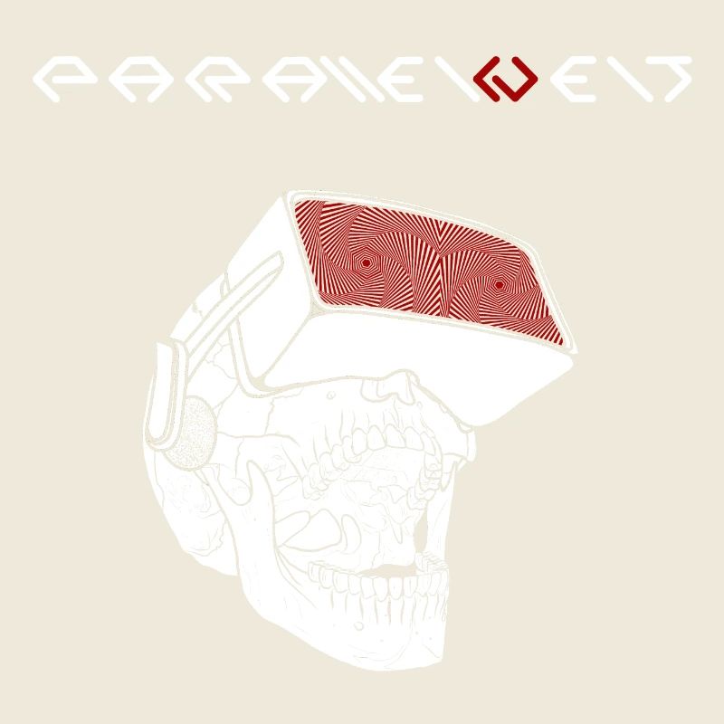 Parallel world skull white