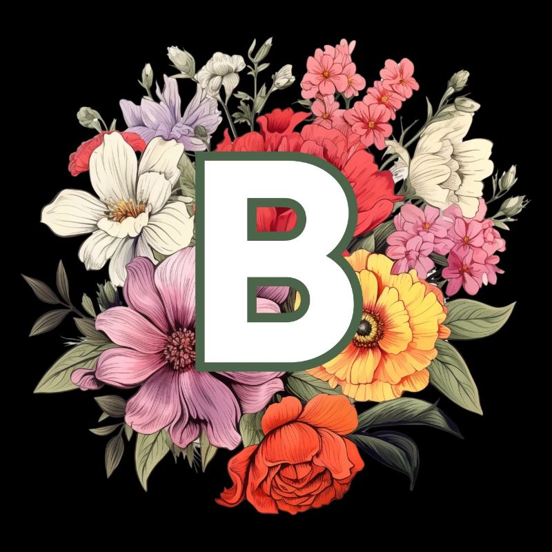 B Monogram Bouquet