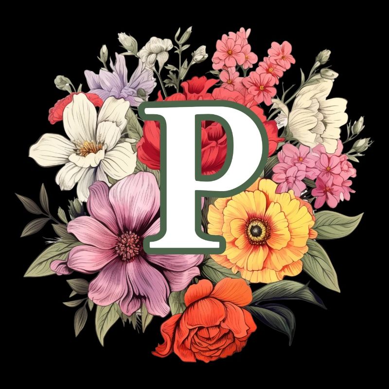 P Monogram Bouquet
