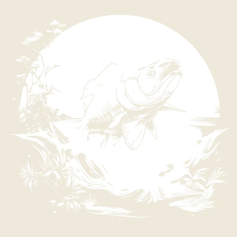 Dessin du pêcheur