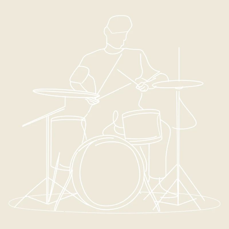 Dessin du batteur
