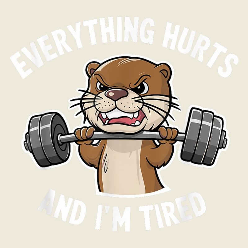 Beaver Weightlifter: Everything Hurts