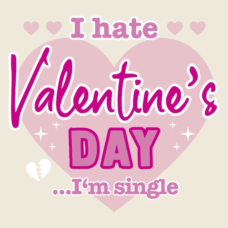 I hate valentine`s day
