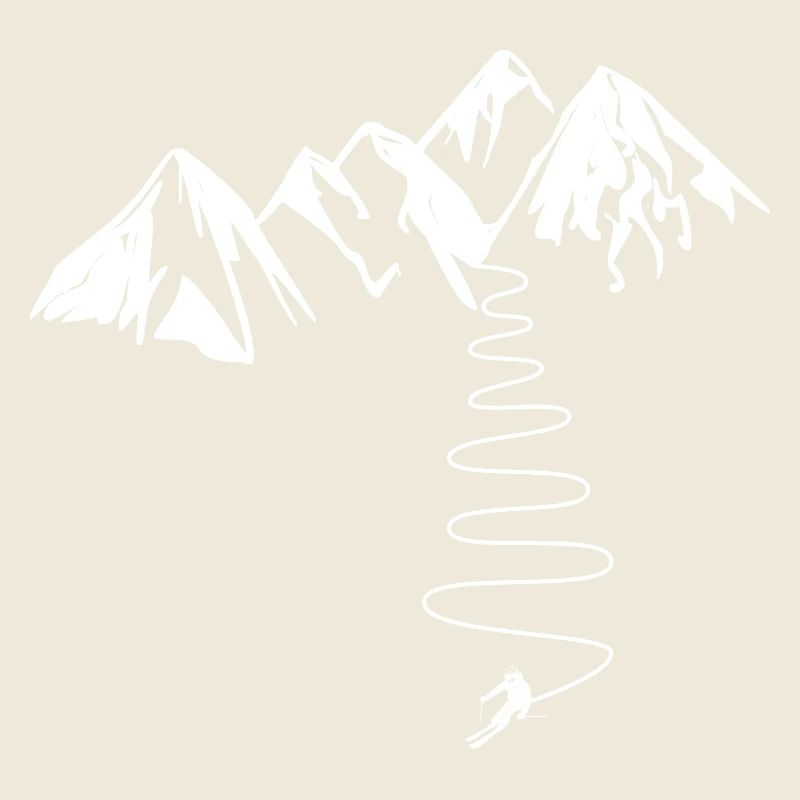 Gift for high mountain skiers in the Alps Pyrenees