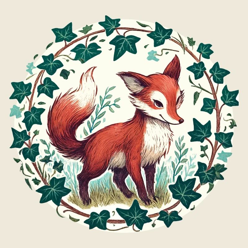 Efeu Fuchs Kreis
