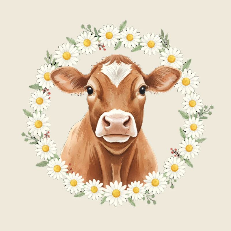 Vache brune