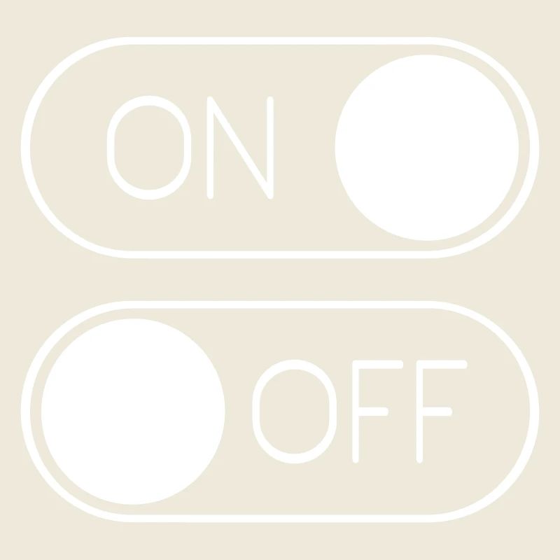 Toggle Grafik On Off Schalter