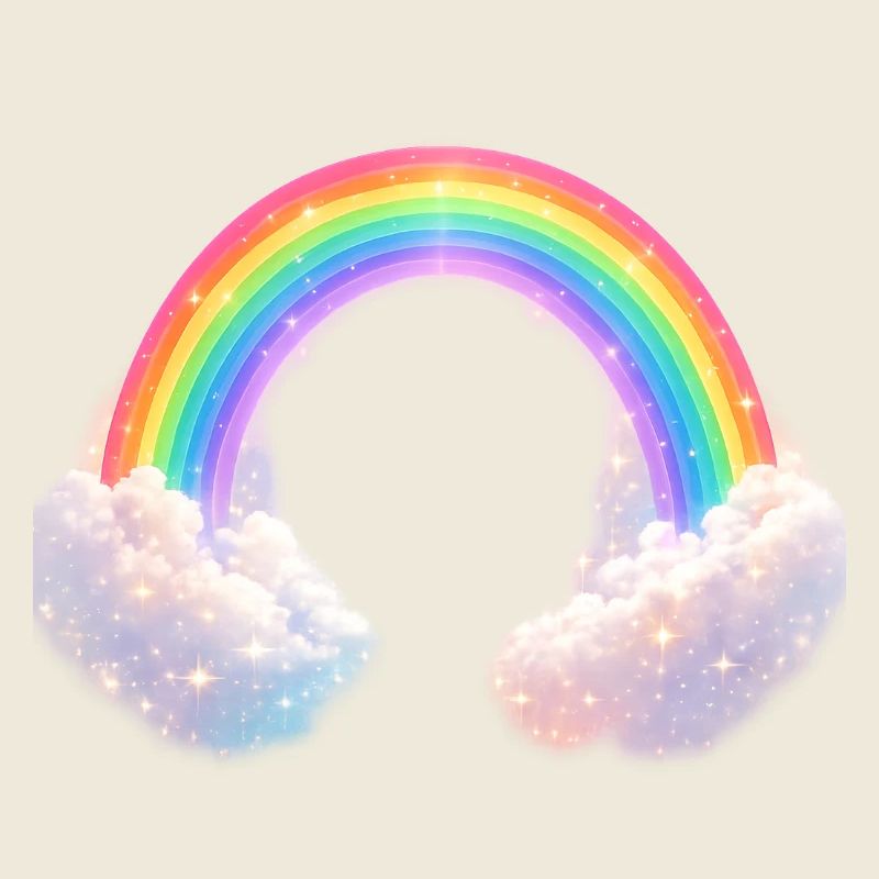 Regenbogenwolkenzauber