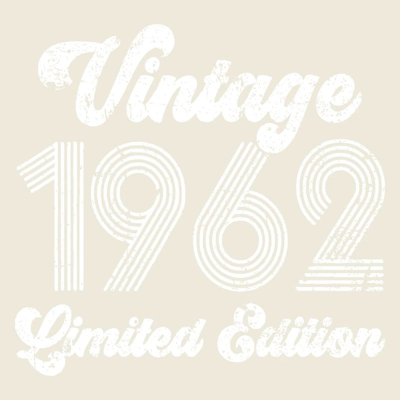 Édition limitée vintage 1962