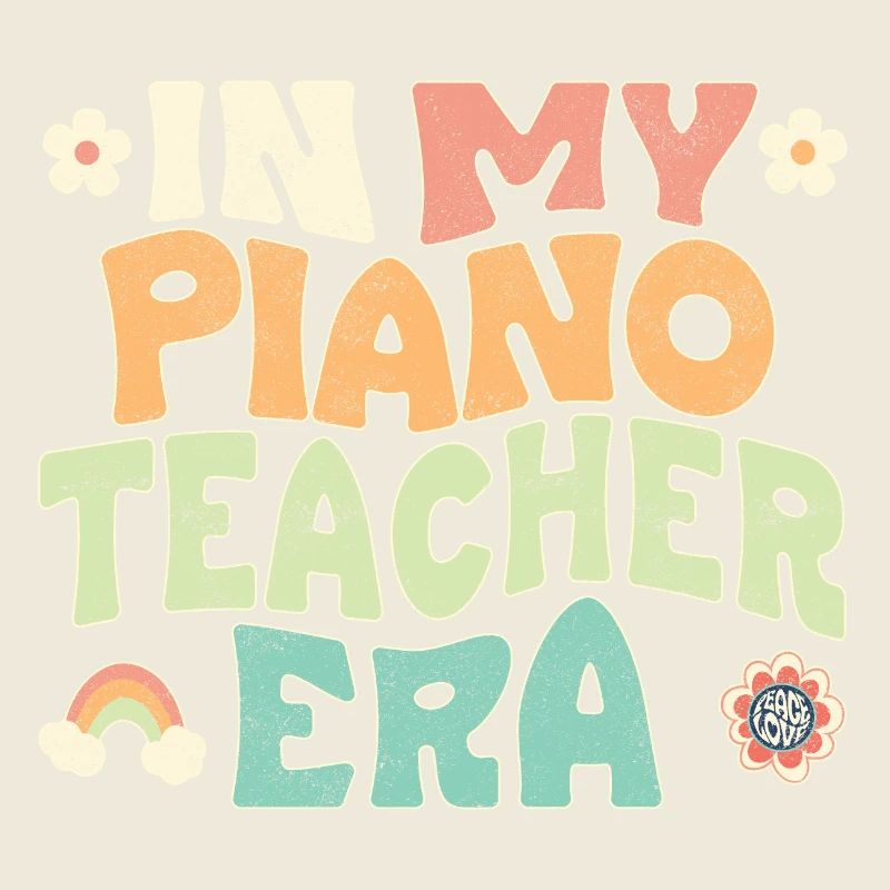 À l’époque de professeur de piano