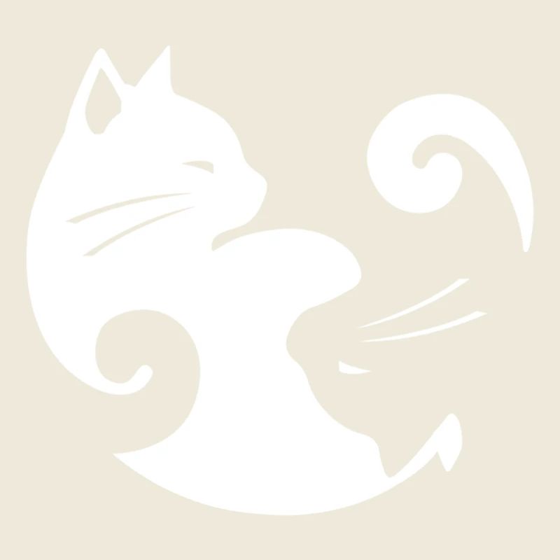 Yin Yang Cat Balance