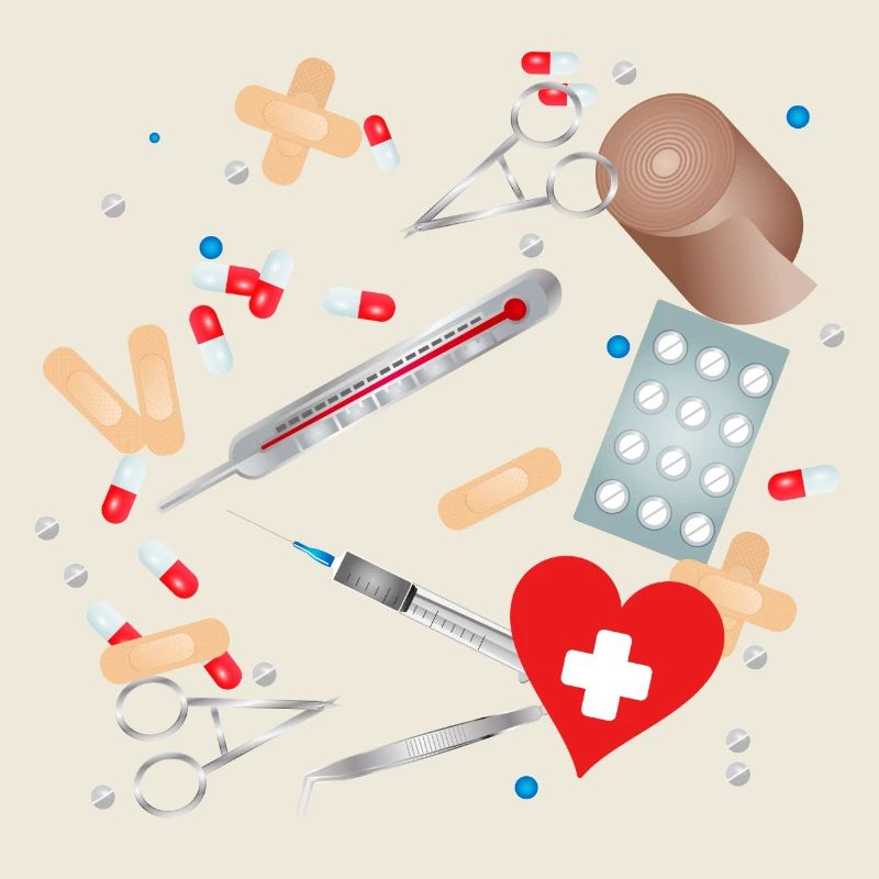 Erste Hilfe Set,Reiseapotheke oder Hausapotheke