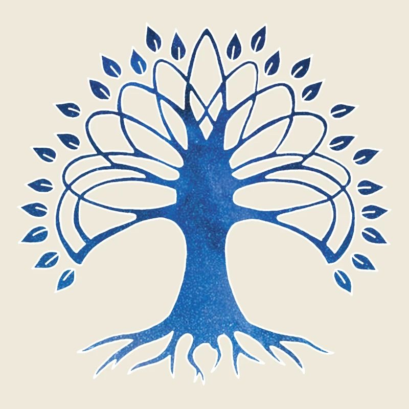 Lebensbaum und Sternenhimmel