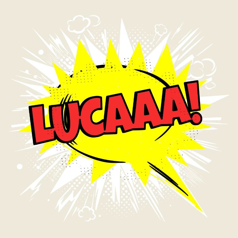 Luca Nom drôle bulle Lucaaa !