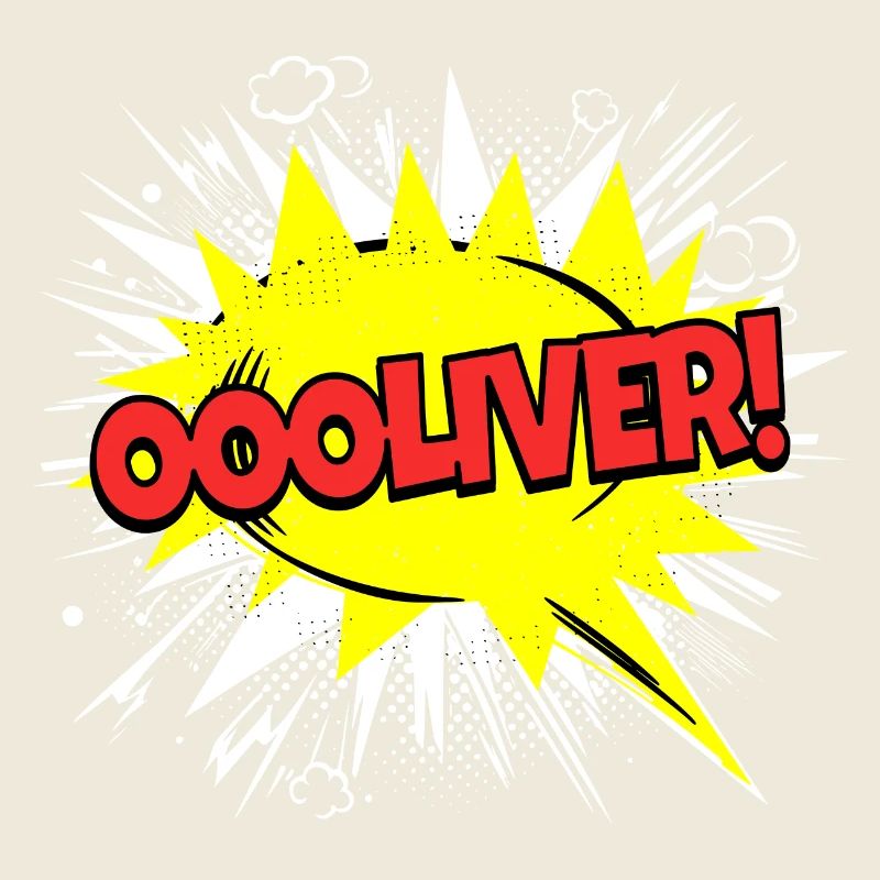 Oliver nom drôle bulle Oooliver !