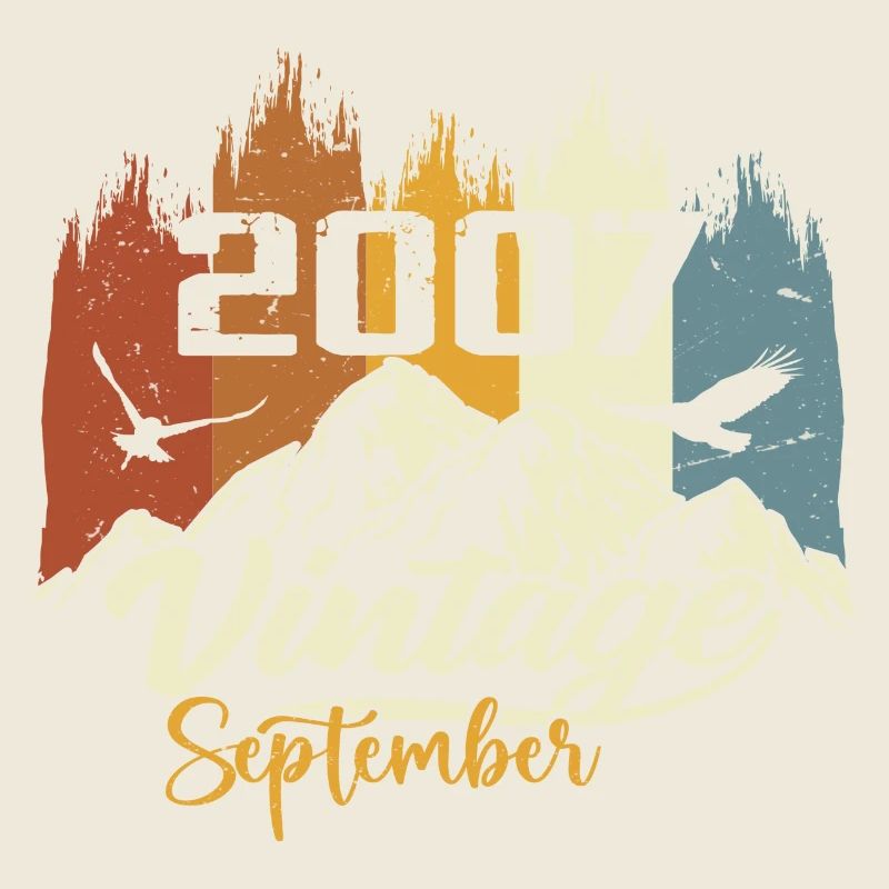 Legends Were Born In September 2007 Vintage 2007