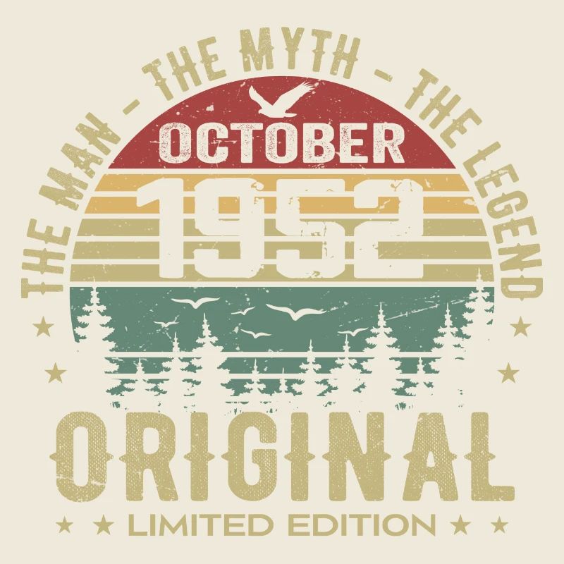 Mann Geburtstagsgeschenk 1952 Oktober 1952