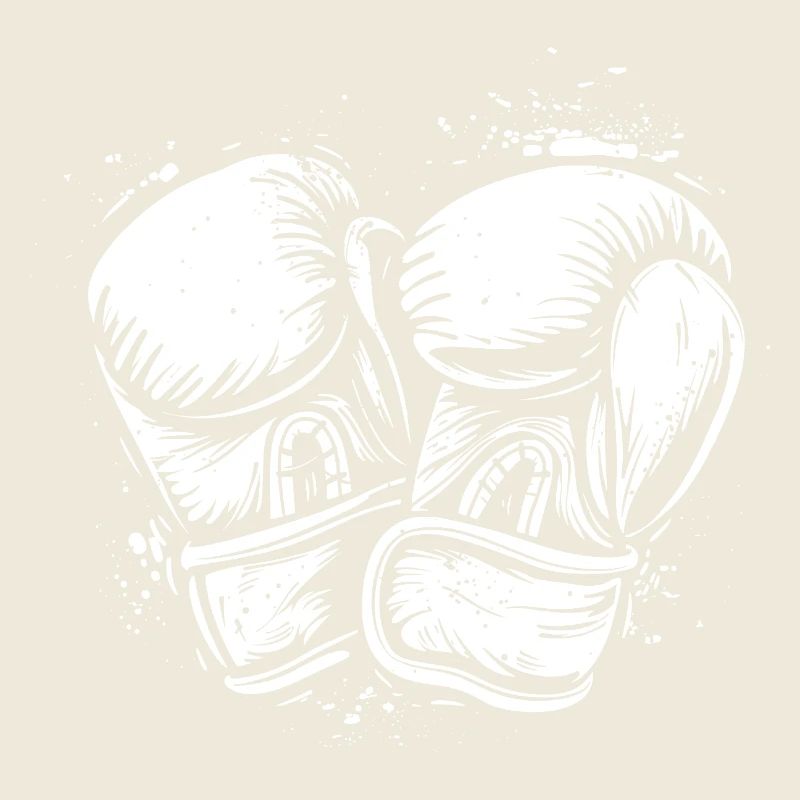 Dessin de gants de boxe