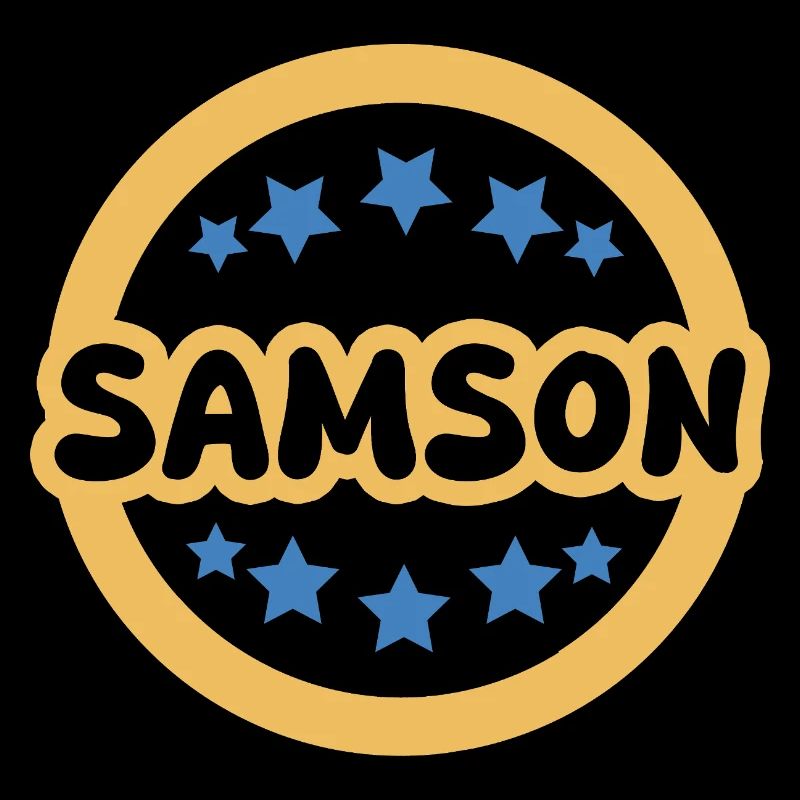 Lettrage Galactic Sampson pour Samson