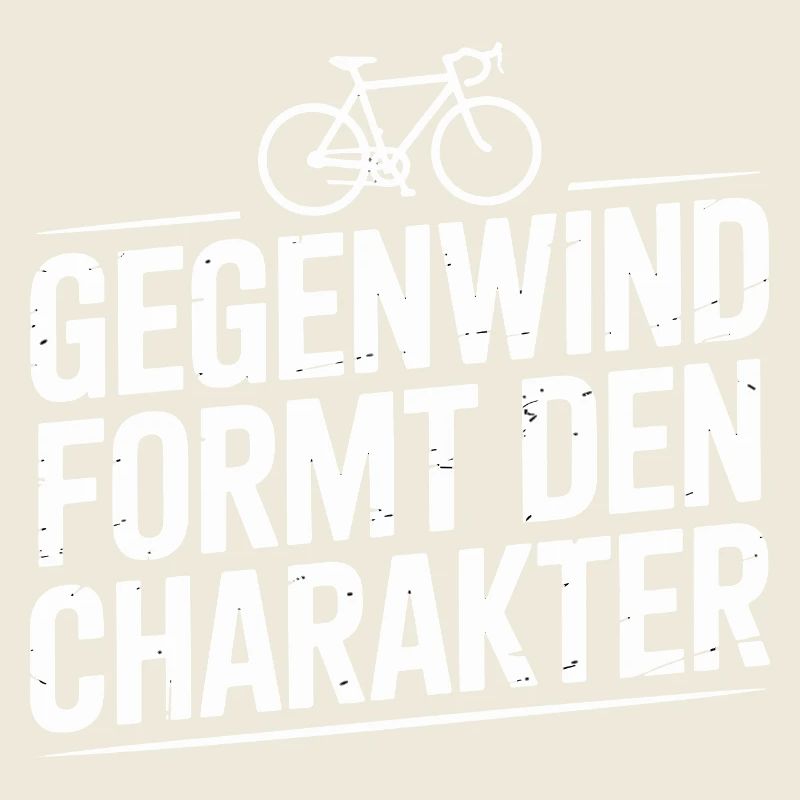 Headwind shapes the character Bicycle Passion
