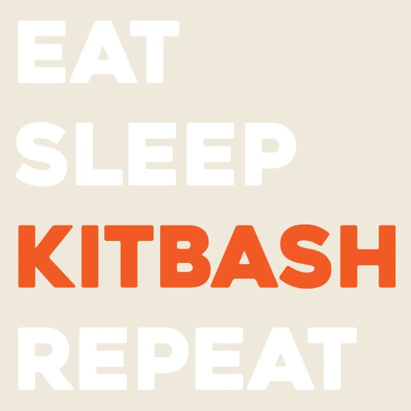 Kitbash Manger Sommeil Répéter